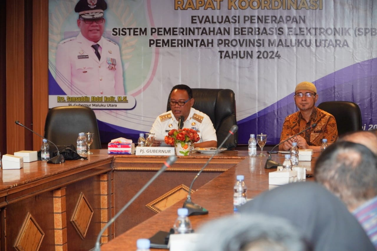 Pemprov Malut Siap Dukung Implementasi SPBE