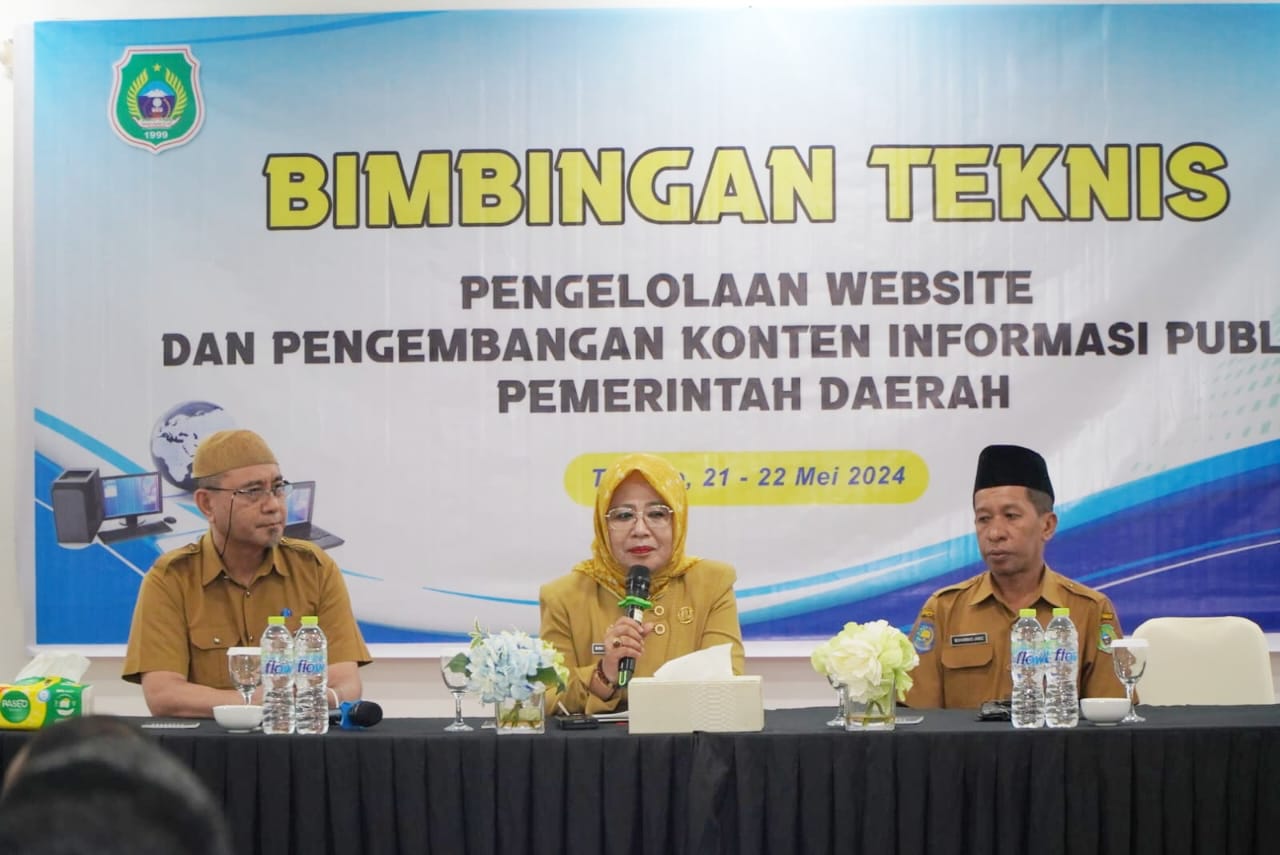 DISKOMINFOSAND MALUT GELAR BIMTEK UNTUK TINGKATKAN KETERBUKAAN INFORMASI